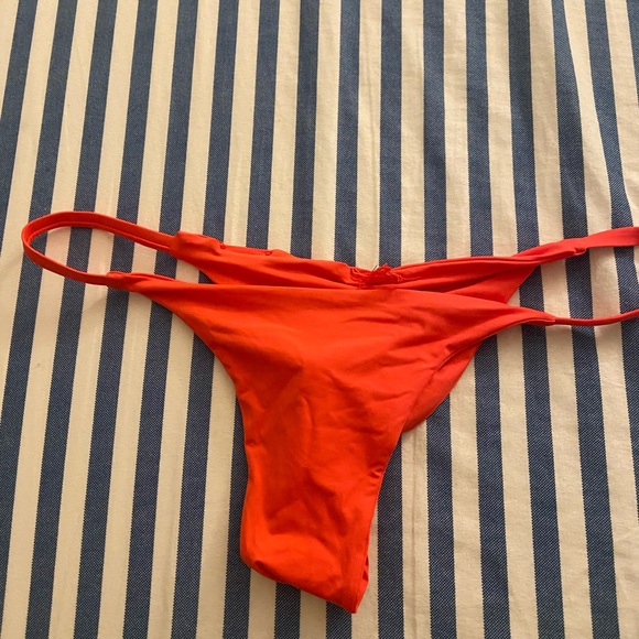 San Lorenzo Bold Orange Bikini Bottom - Picture 1 of 2